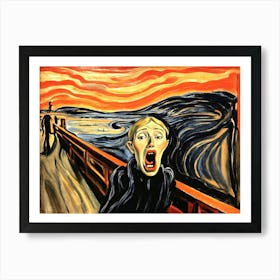 Scream 2 Art Print