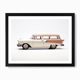 Toy Car 55 Chevy Nomad Neutral Art Print