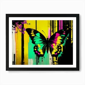 Colorful Butterfly 54 Art Print
