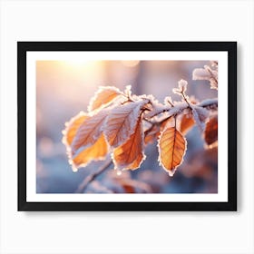 Winter Impressions No 10 Art Print