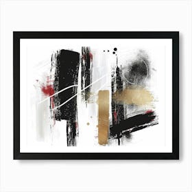 Abstract Painting 1660 Art Print