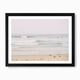 Los Angeles Surfing Art Print