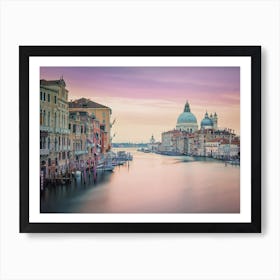 Pink Venice Art Print