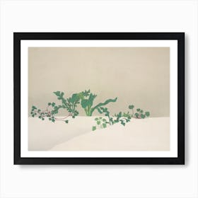 Green Plants From Momoyogusa –Flowers Of A Hundred Generations (1909), Kamisaka Sekka Art Print