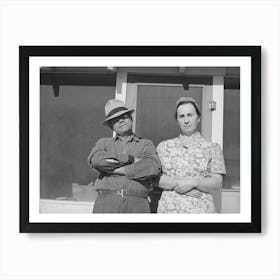 Untitled Photo, Possibly Related To Fruit Farmer And His Wife, Placer County, California, This Couple Have Changed Art Print