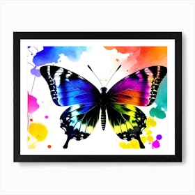 Colorful Butterfly 15 Art Print