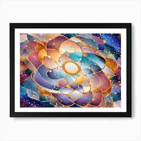 Flower In The Sky Art Print