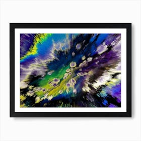 Acrylic Extruded Painting 638 Art Print