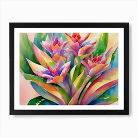 Bromeliad Art Print