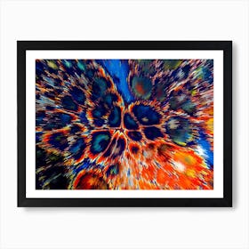 Acrylic Extruded Painting 348 Art Print