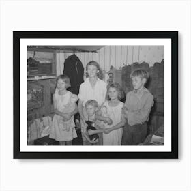 Family Living In Mays Avenue Camp, Oklahoma City, Oklahoma, Refer To General Caption No, 21 By Russell Lee Poster