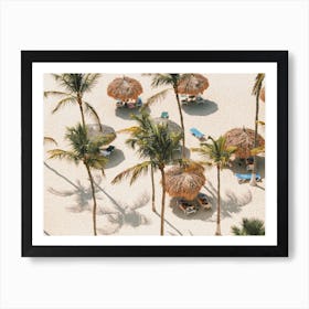 Resort Style Beach Art Print