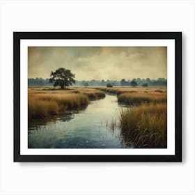 Marsh 1 Art Print