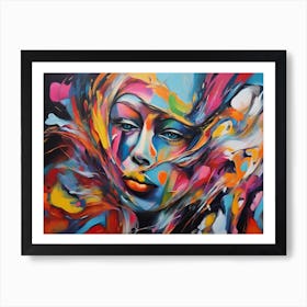 Abstract Painting 1 Art Print