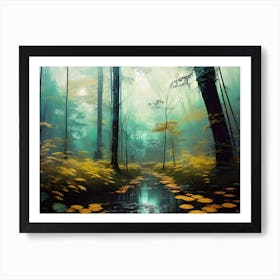 Lily Pond Art Print