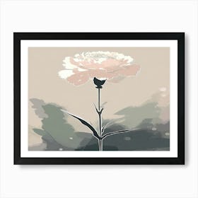 Carnation 11 Art Print