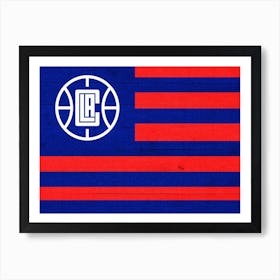 Los Angeles Clippers 2 Art Print
