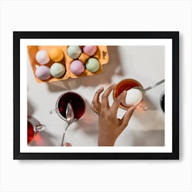 Easter Eggs 177 Art Print