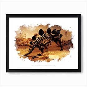 Royal Tyrrell Museum Of Palaeontology, Drumheller, Canada Art Print