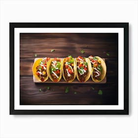 Mexican Tacos 8 Art Print