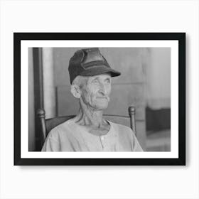 Old Farmer Near Lutcher, Louisiana By Russell Lee Art Print