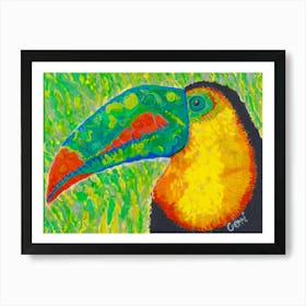 Colorful Toucan Art Print