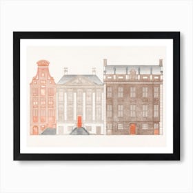 Amsterdam Canal Houses 2, Johan Teyler Art Print