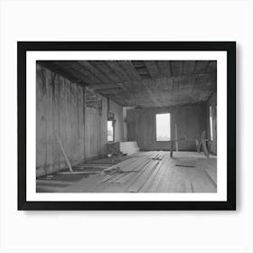 Untitled Photo, Possibly Related To Southeast Missouri Farms Project, Interior Of House Being Remodeled By Art Print