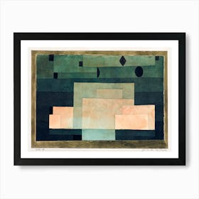 The Firmament Above The Temple (1922), Paul Klee Art Print