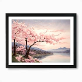 Sakura Blossoms Art Print