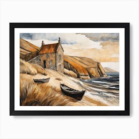 European Coastal Painting (11) Art Print