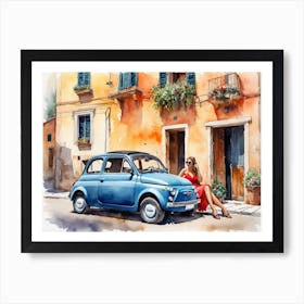 Fiat Again Art Print