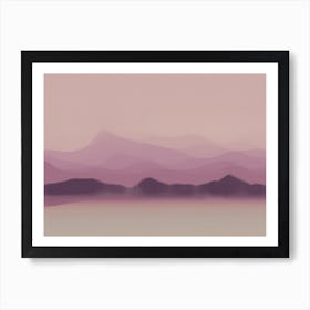 Soft Landscape I Art Print