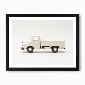 Toy Car White Truck Art Print