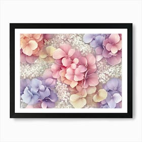 Hydrangeas 2 Art Print