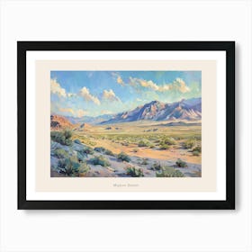 Western Landscapes Mojave Desert Nevada 1 Poster Affiche