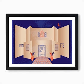 Islamic House Art Print Art Print