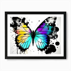 Colorful Butterfly 121 Art Print