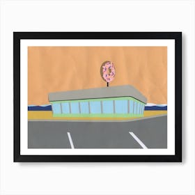 Donut Diner Art Print