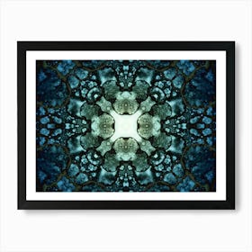 Blue Star 1 Art Print