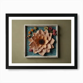 Flower Wall Art 1 Art Print