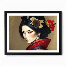 Geisha 19 Art Print