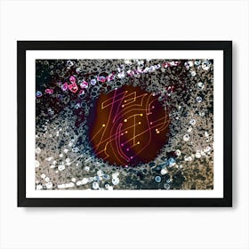 Abstraction Calligraphy Art Print