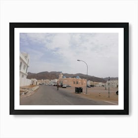 Street In Oman Art Print