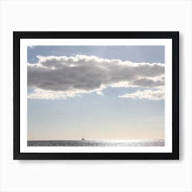 Sailing Into Eternity Art Print