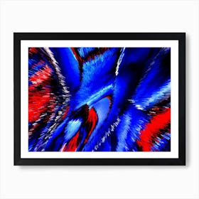 Acrylic Extruded Painting 230 Art Print