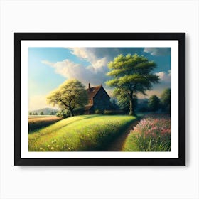 House In The Countryside 5 Art Print