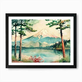 Mt Fuji 3 Art Print