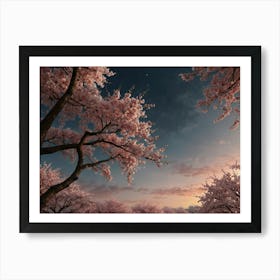 Cherry Blossoms 5 Art Print