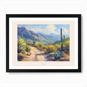 Western Landscapes Tucson Arizona 1 Poster Art Print
